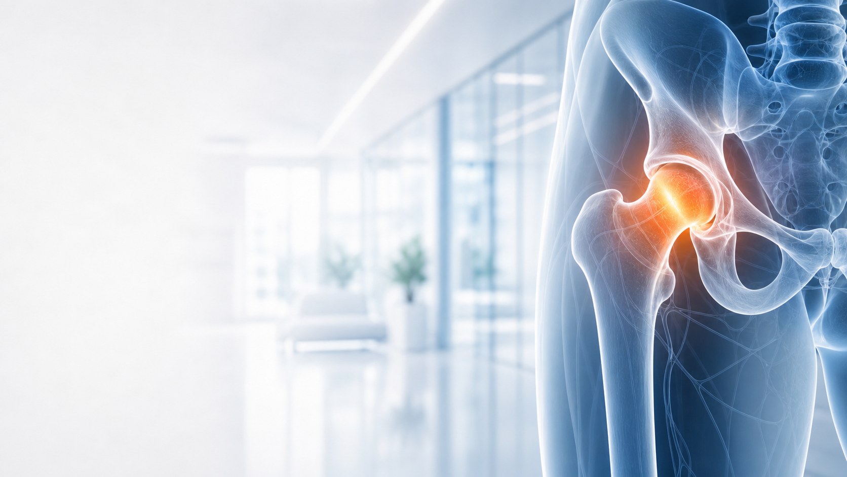 Cadera con dolor articular