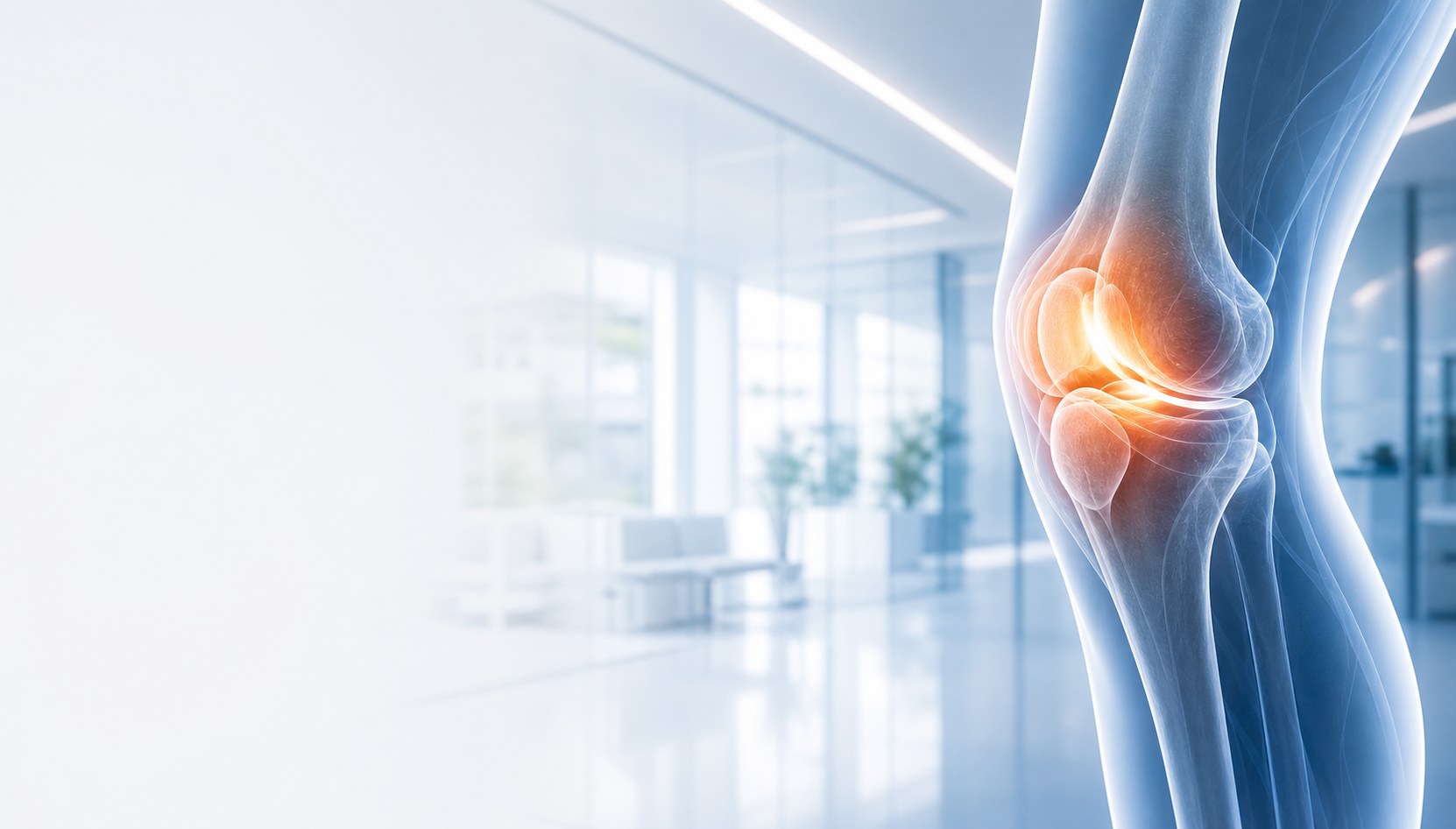 Rodilla con lesión articular